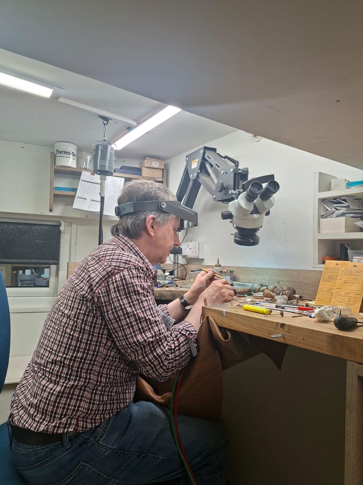 Terry McDonald, master goldsmith